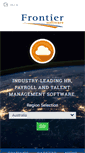 Mobile Screenshot of frontiersoftware.com